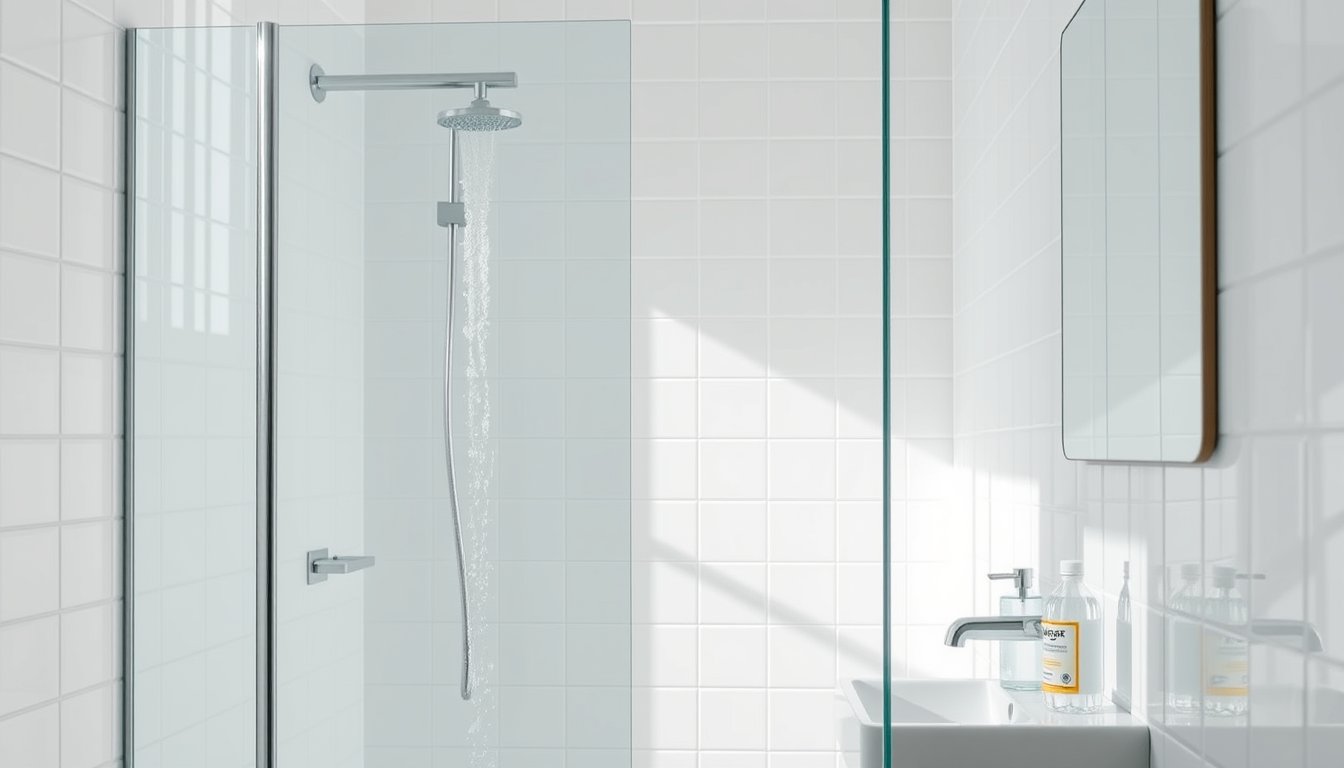 Kalkfreie Dusche: Tipps für glänzende Fliesen und Hautpflege