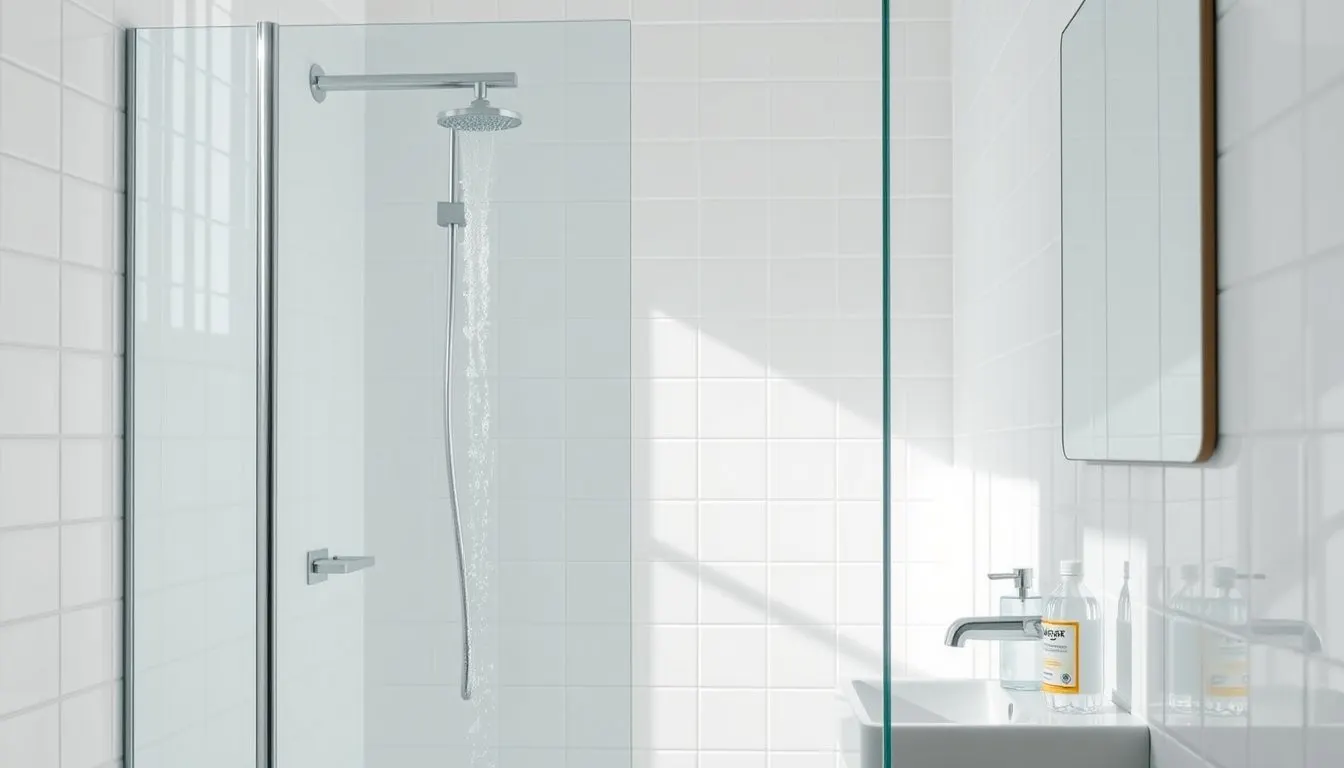 Kalkfreie Dusche: Tipps für glänzende Fliesen und Hautpflege