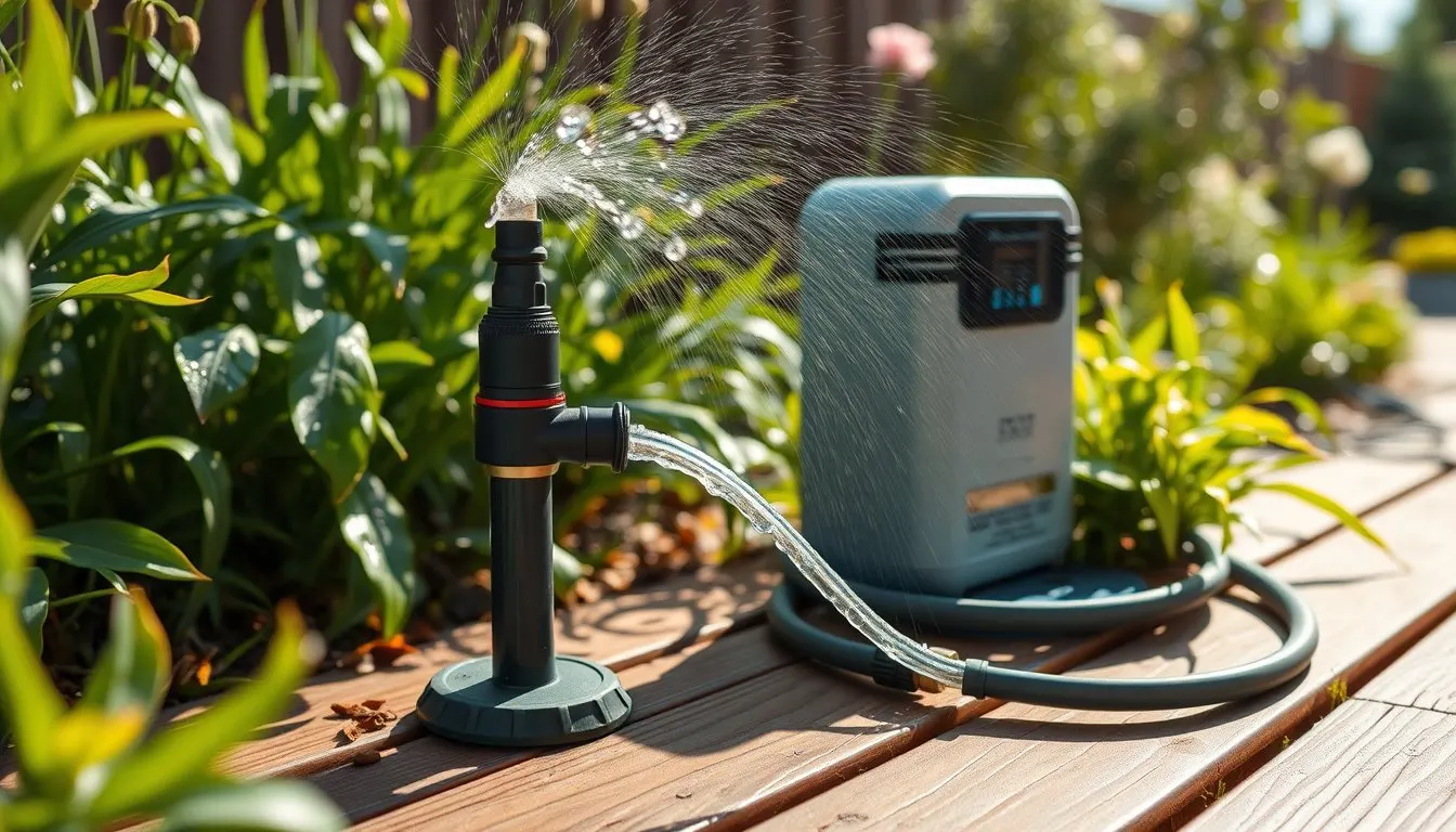 Kalkfreie Gartenbewässerung: Schutz für Pumpen und Schläuche